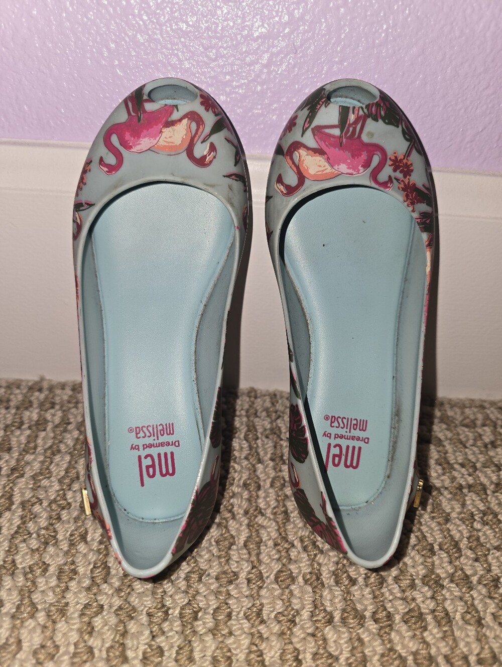Mini Melissa Flamingo Shoes